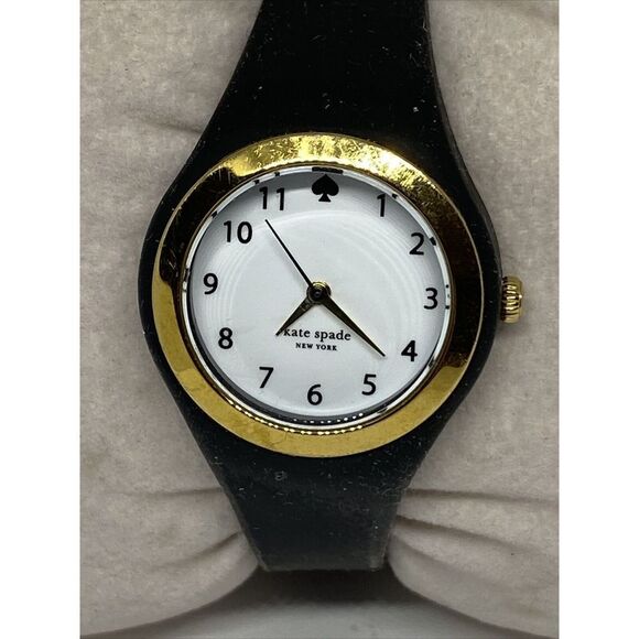 Kate Spade New York 0842 Women\'s Black Silicone Analog Dial Quartz Watch MP659 main image 6
